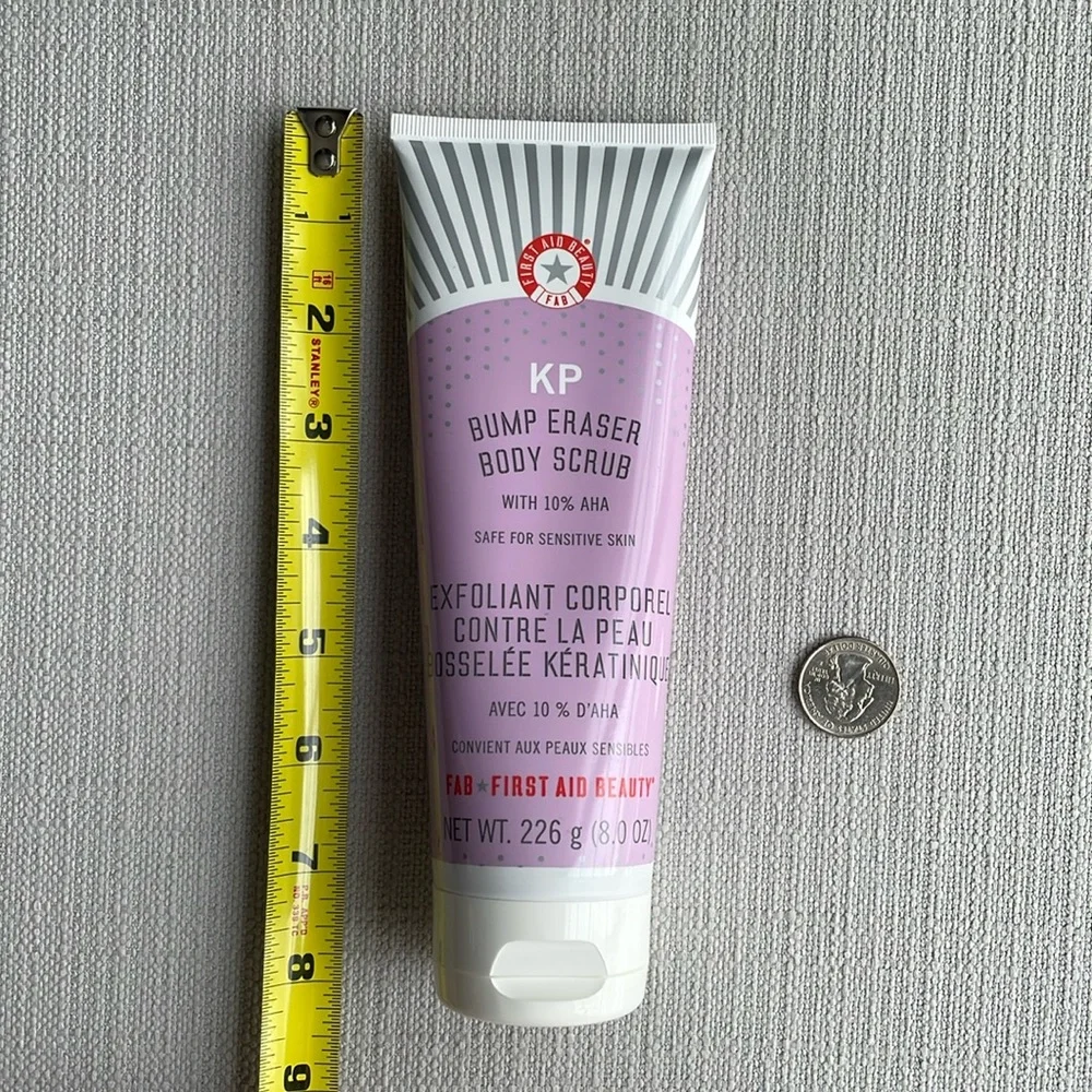 First Aid Beauty KP Bump Eraser Body Scrub with 10% AHA